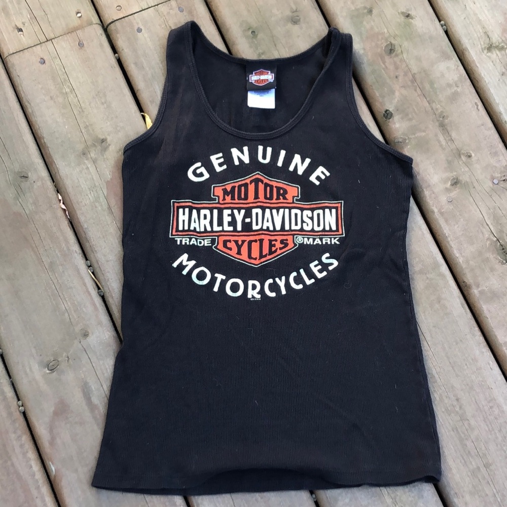 Vintage Harley Davidson Tank Top Size Large, Lloydminster Alberta Canada